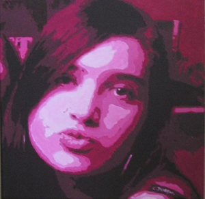 Votre Portrait popart sur toile