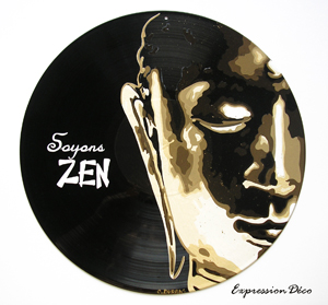 Vinyle Déco Soyons Zen