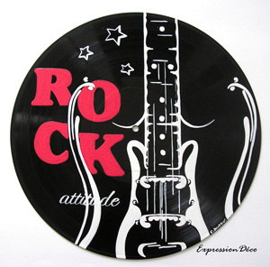 Vinyle Déco Rock